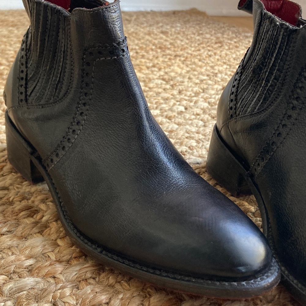 Bed Stu Chelsea Ellice Leather Western Boot. Size 8.5